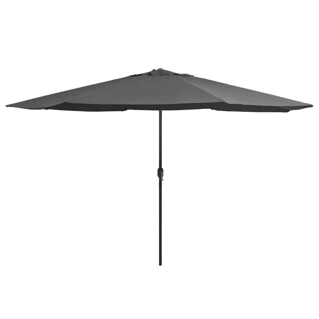vidaXL vidaXL Garden Parasol with Metal Pole 390 cm Green - Parasol