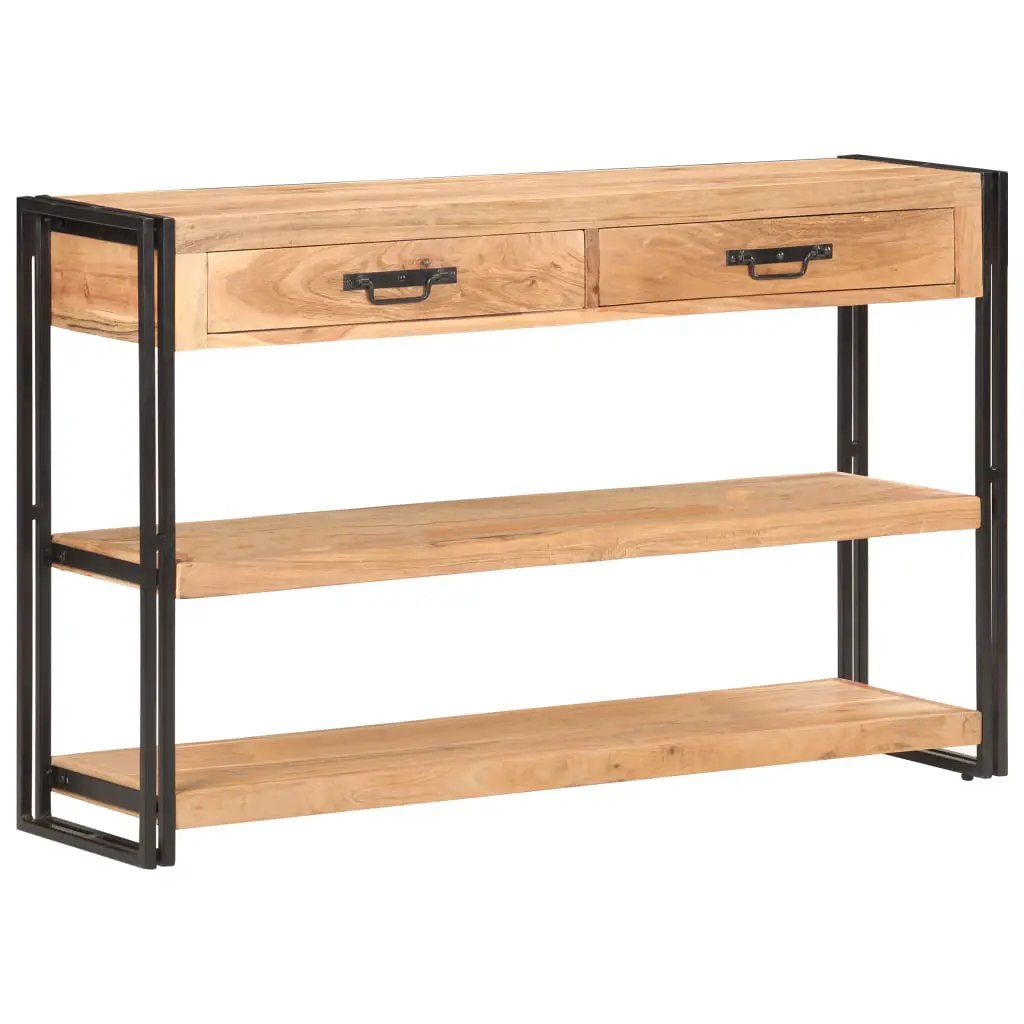vidaXL vidaXL Sideboard 120x30x75 cm Solid Rough Mango Wood - Sideboard