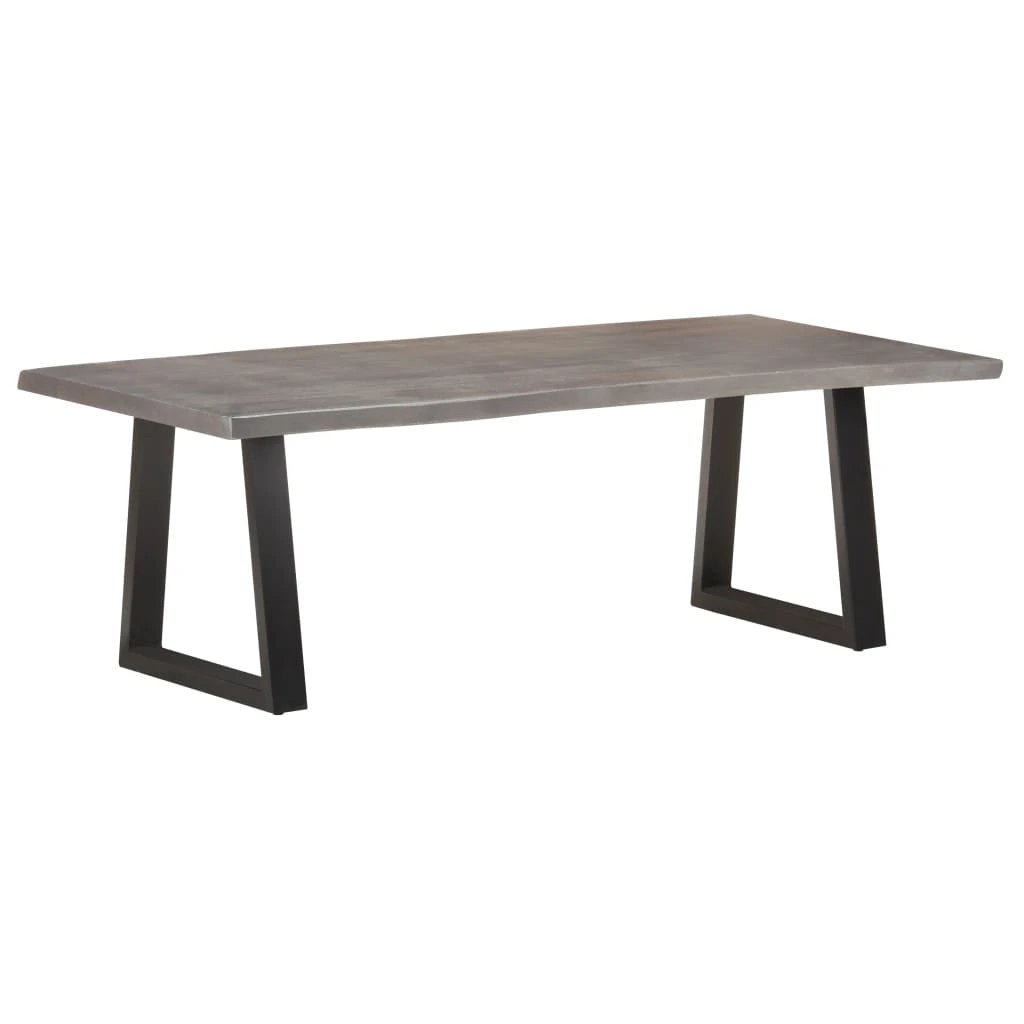 vidaXL vidaXL Live Edge Acacia Coffee Table 110x55x40 - Coffee Table