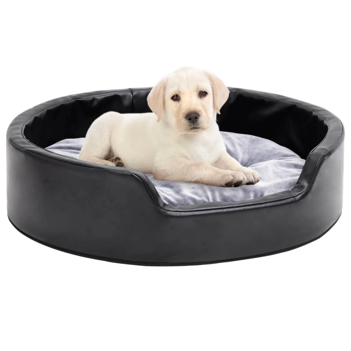 vidaXL Dog Bed | Black and Grey - from vidaXL