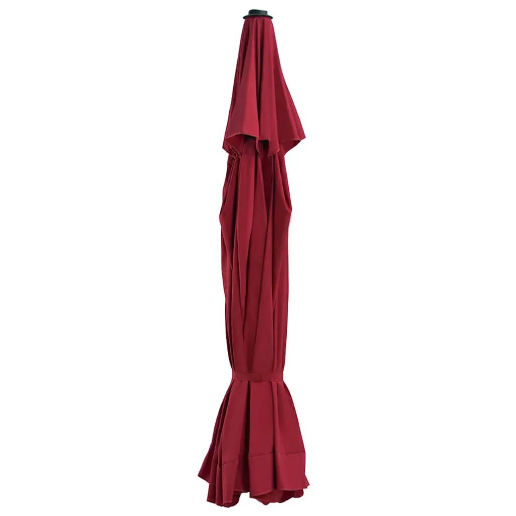 vidaXL vidaXL Replacement Fabric for Outdoor Parasol Taupe 515 cm - Parasol