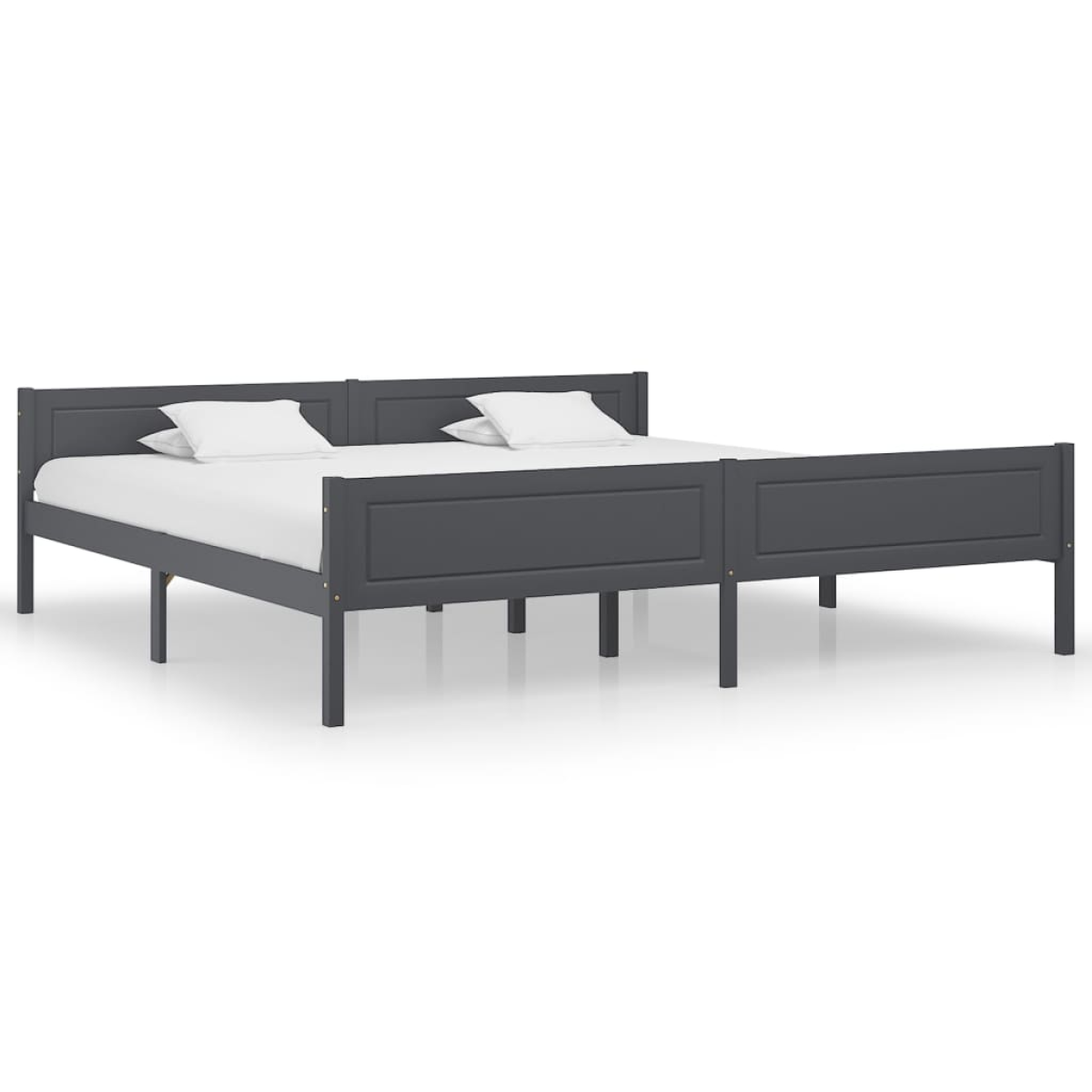 vidaXL Bed Frame | Natural wood | Solid pinewood, plywood | Single | Bed Frame - from vidaXL