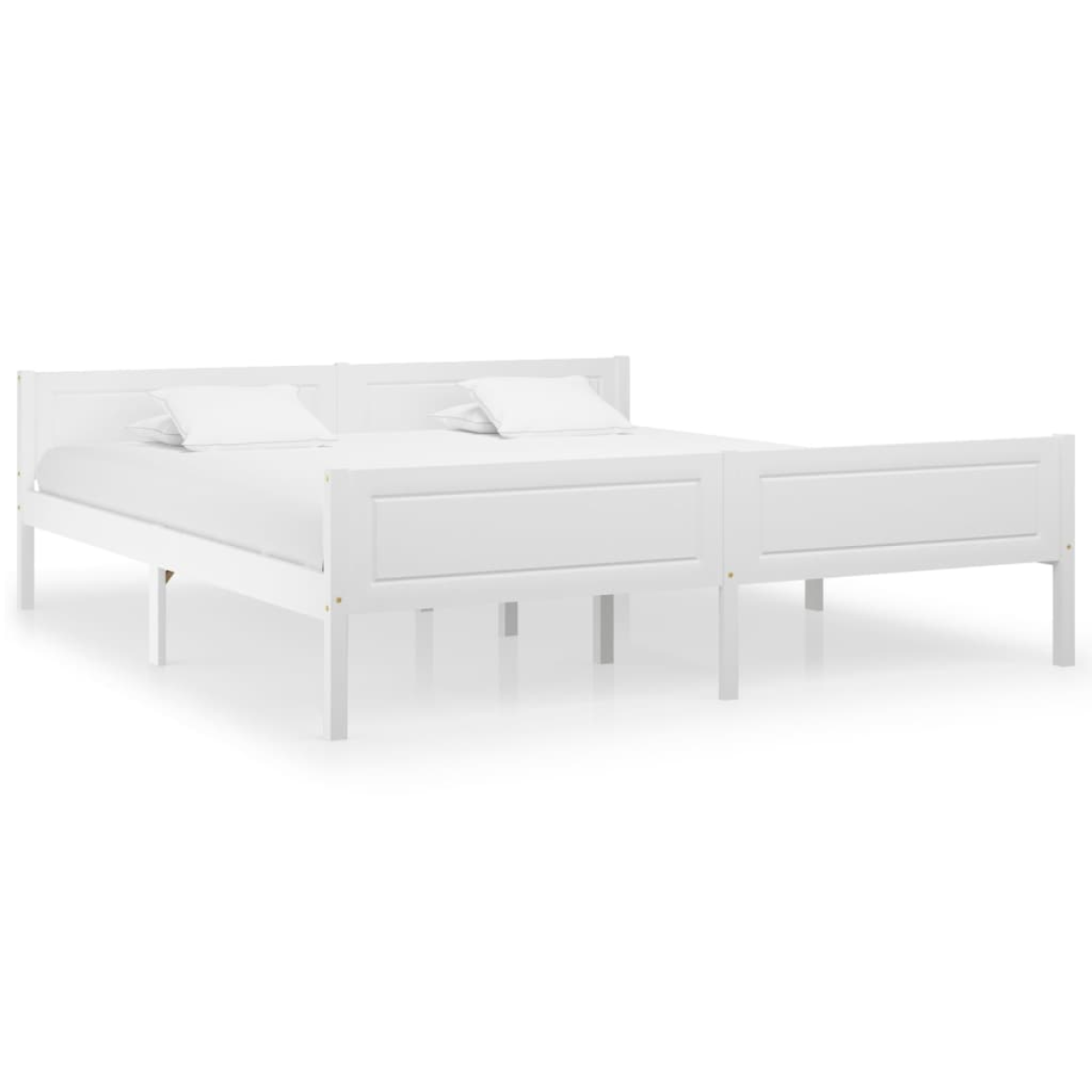 vidaXL Bed Frame | Natural wood | Solid pinewood, plywood | Single | Bed Frame - from vidaXL