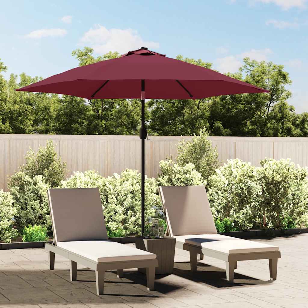 vidaXL vidaXL Replacement Fabric for Outdoor Parasol Green 300 cm - Parasol
