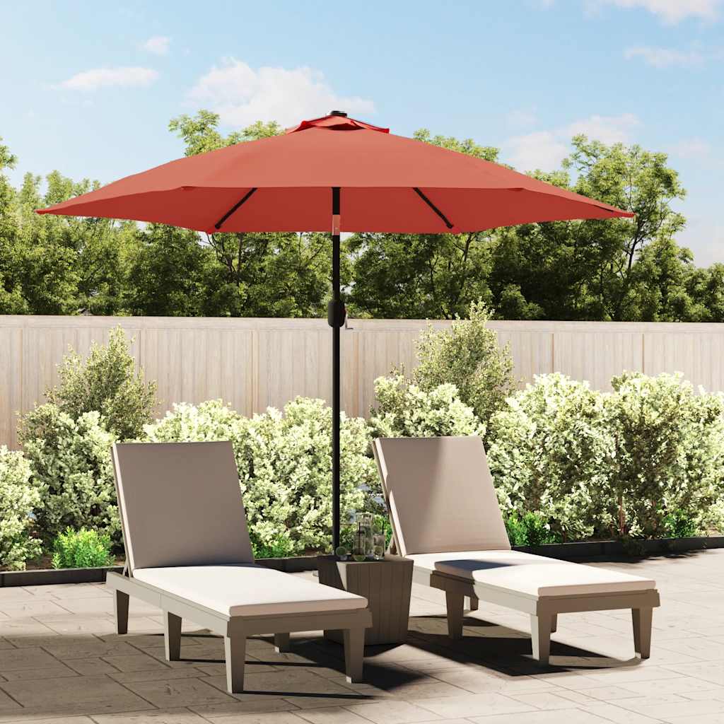 vidaXL vidaXL Replacement Fabric for Outdoor Parasol Green 300 cm - Parasol