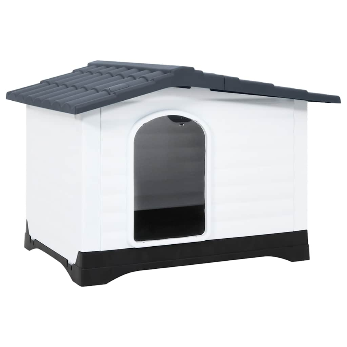 vidaXL Dog House Blue 90.5x68x66 cm Polypropylene - from vidaXL
