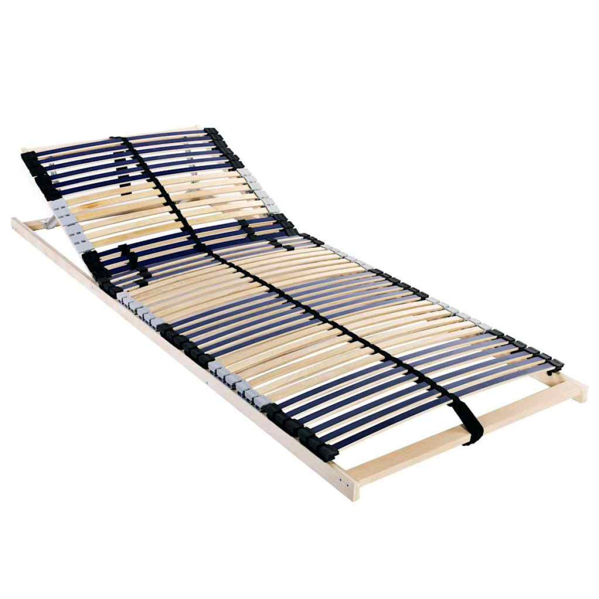 vidaXL Slatted Bed Base Brown 70 x 190 cm Solid Beech Wood - from vidaXL