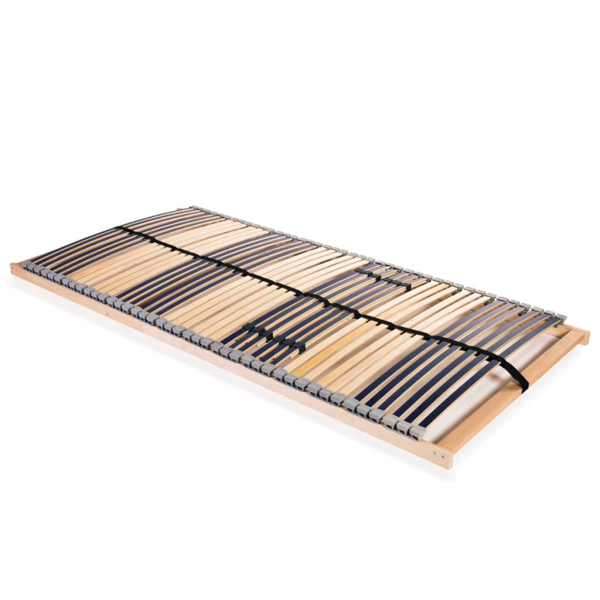 vidaXL Slatted Bed Base Brown 70 x 190 cm Solid Beech Wood - from vidaXL