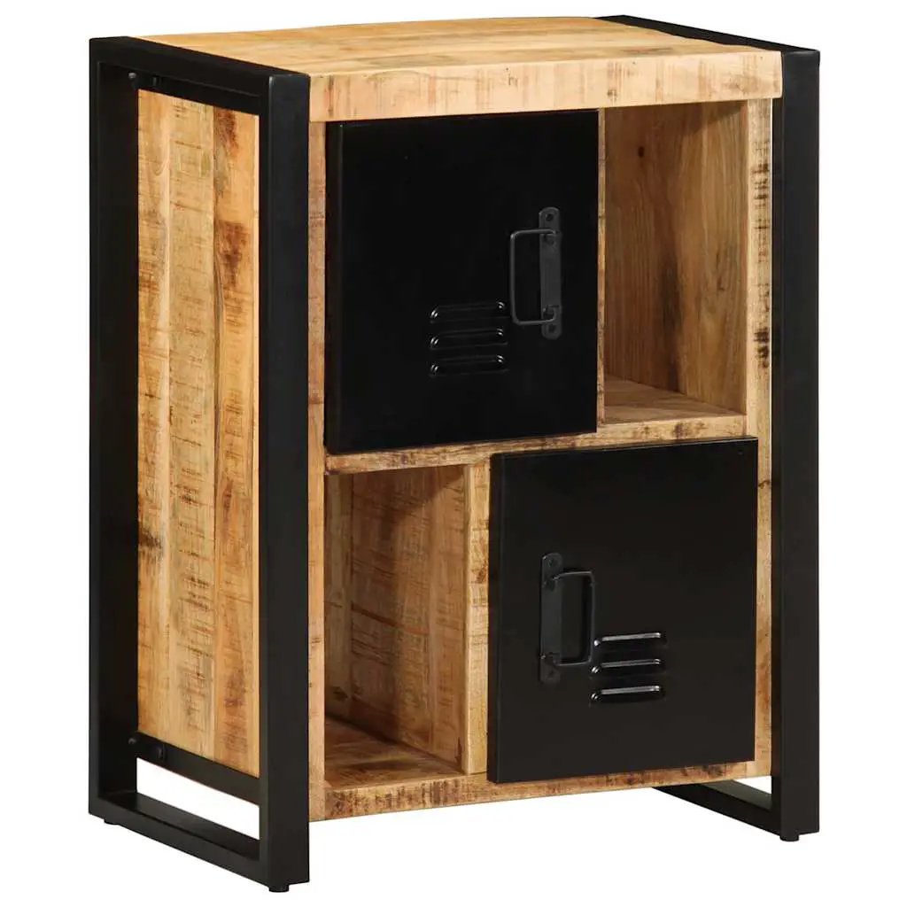 vidaXL vidaXL Sideboard 55x35x70 cm Solid Rough Wood Mango - Sideboard