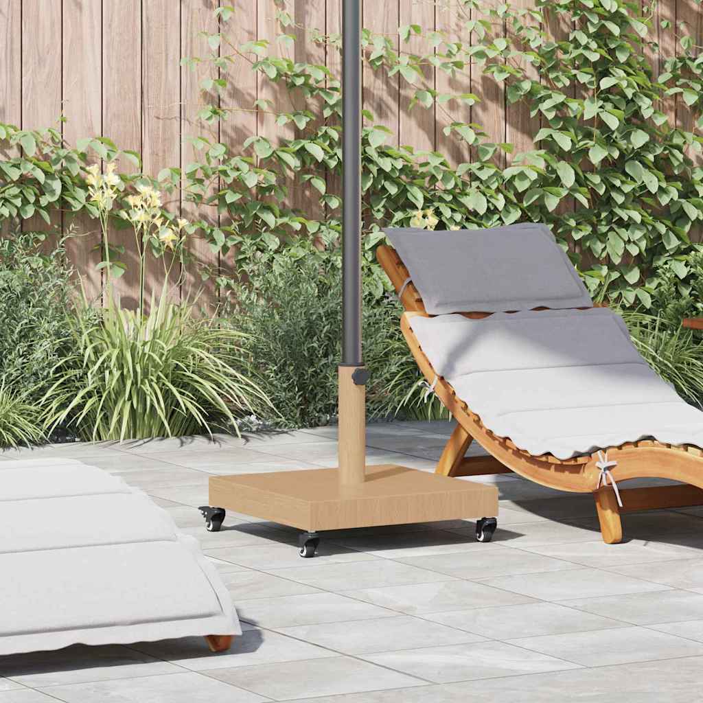 vidaXL vidaXL Parasol Base Black 45 x 45 x 31.5 cm - Parasol