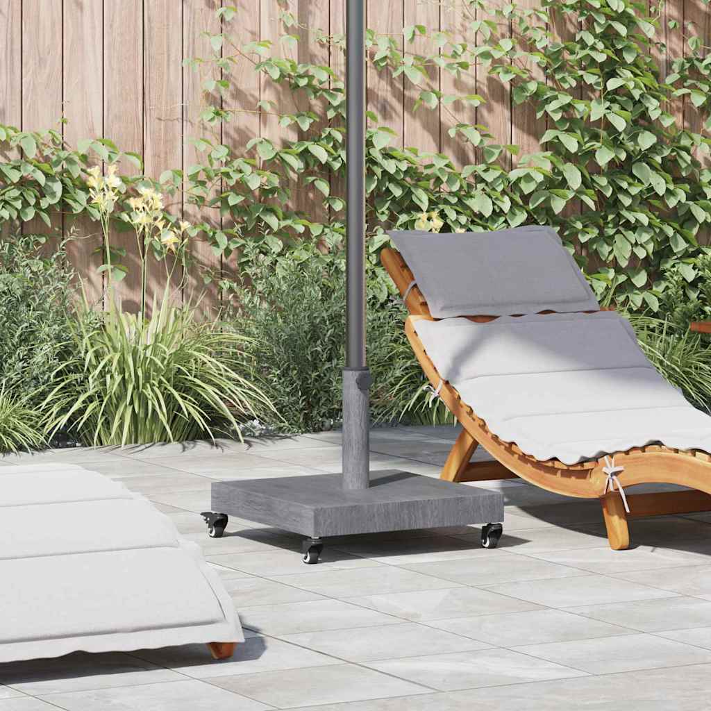 vidaXL vidaXL Parasol Base Black 45 x 45 x 31.5 cm - Parasol