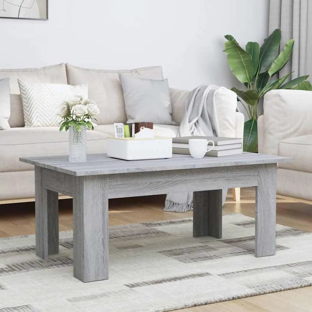 vidaXL Coffee Table 55x55x42cm Engineered Wood by vidaXL