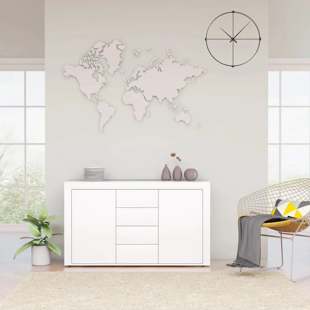 vidaXL vidaXL Sideboard Smoked Oak 120x36x69 cm Engineered Wood - Sideboard
