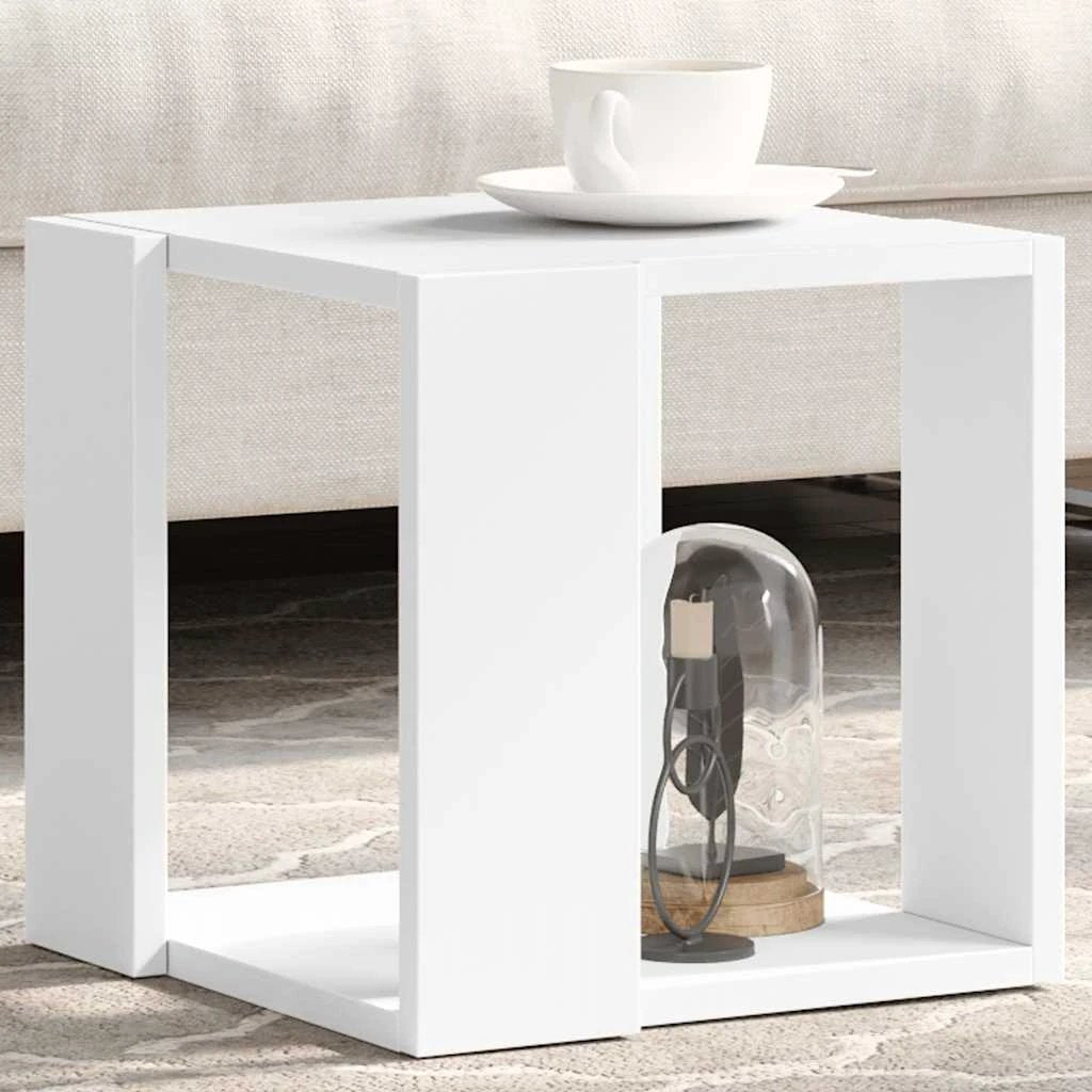 vidaXL VidaXL Coffee Table 32 x 32 x 30 Cm Engineered Wood Contemporary Living Room Furniture - Coffee Table