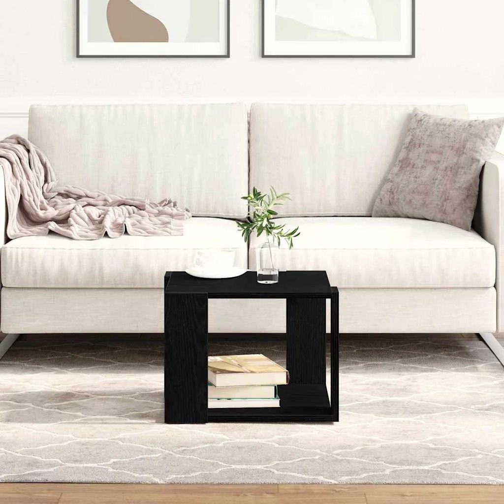 vidaXL VidaXL Coffee Table 32 x 32 x 30 Cm Engineered Wood Contemporary Living Room Furniture - Coffee Table