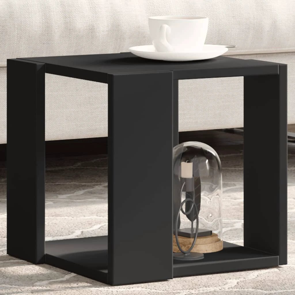 vidaXL VidaXL Coffee Table 32 x 32 x 30 Cm Engineered Wood Contemporary Living Room Furniture - Coffee Table
