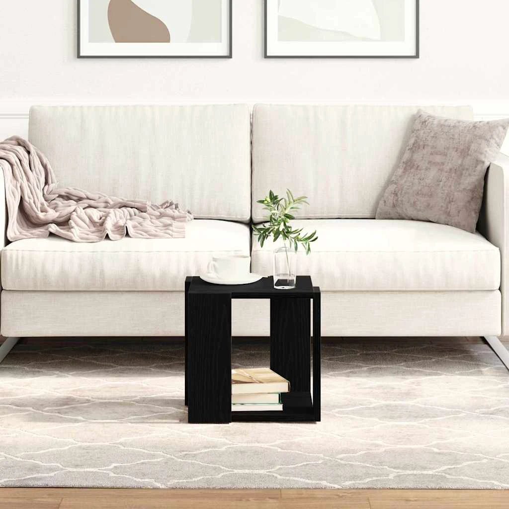 vidaXL VidaXL Coffee Table 32 x 32 x 30 Cm Engineered Wood Contemporary Living Room Furniture - Coffee Table
