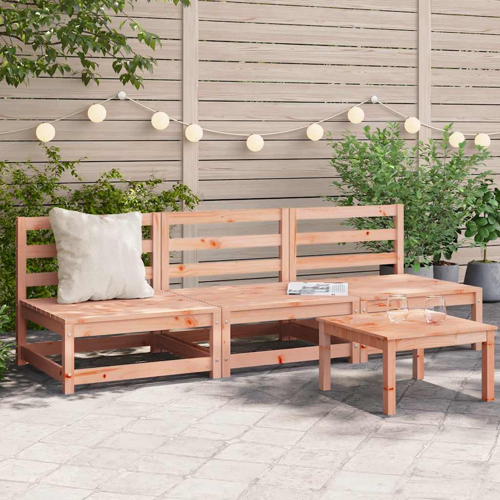vidaXL vidaXL Garden Sofa | Pine Wood Colour | Solid Pine Wood | 70x70 | Modular - Garden Sofa Sets