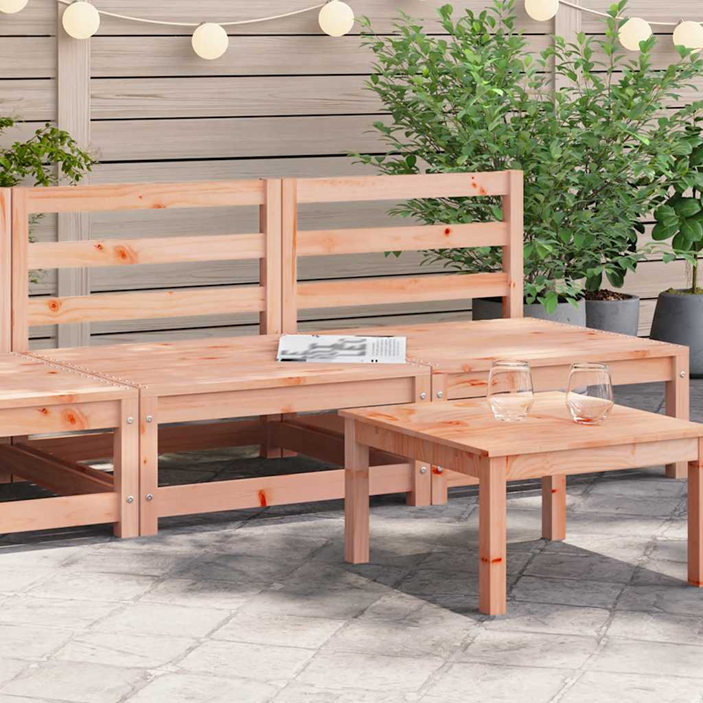 vidaXL vidaXL Garden Sofa | Pine Wood Colour | Solid Pine Wood | 70x70 | Modular - Garden Sofa Sets