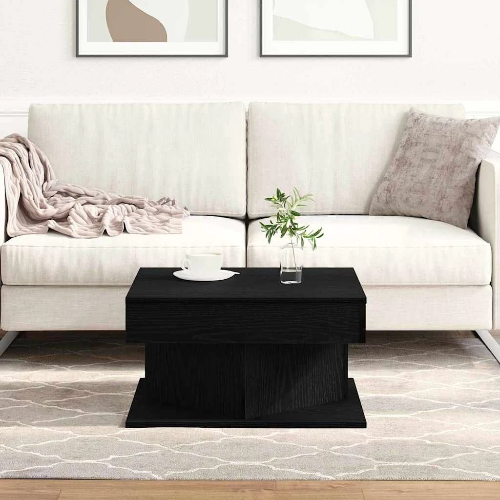 vidaXL Coffee Table 57x57x30 EngineeredWood Home by vidaXL