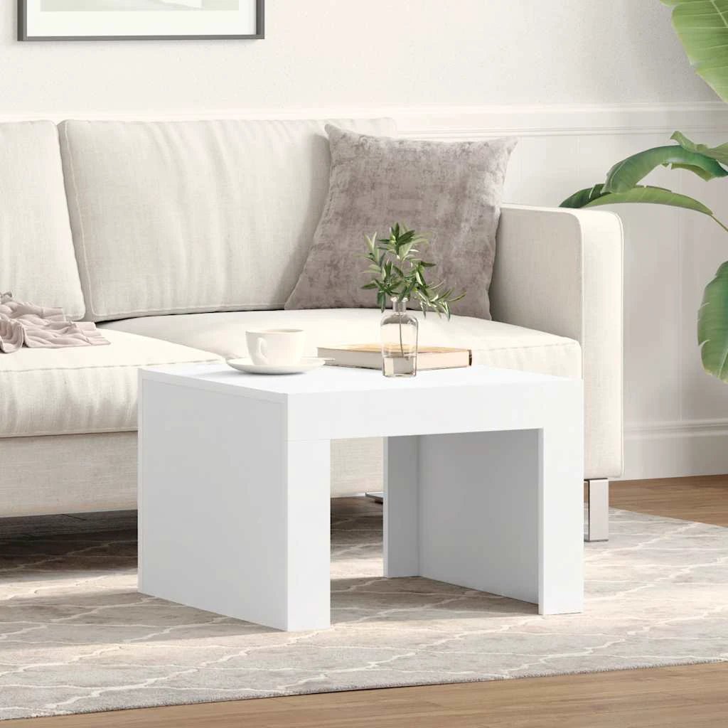 vidaXL VidaXL Coffee Table 50x50x35 cm Engineered Wood Rustic Living Room Centerpiece For Modern Homes - Coffee Table