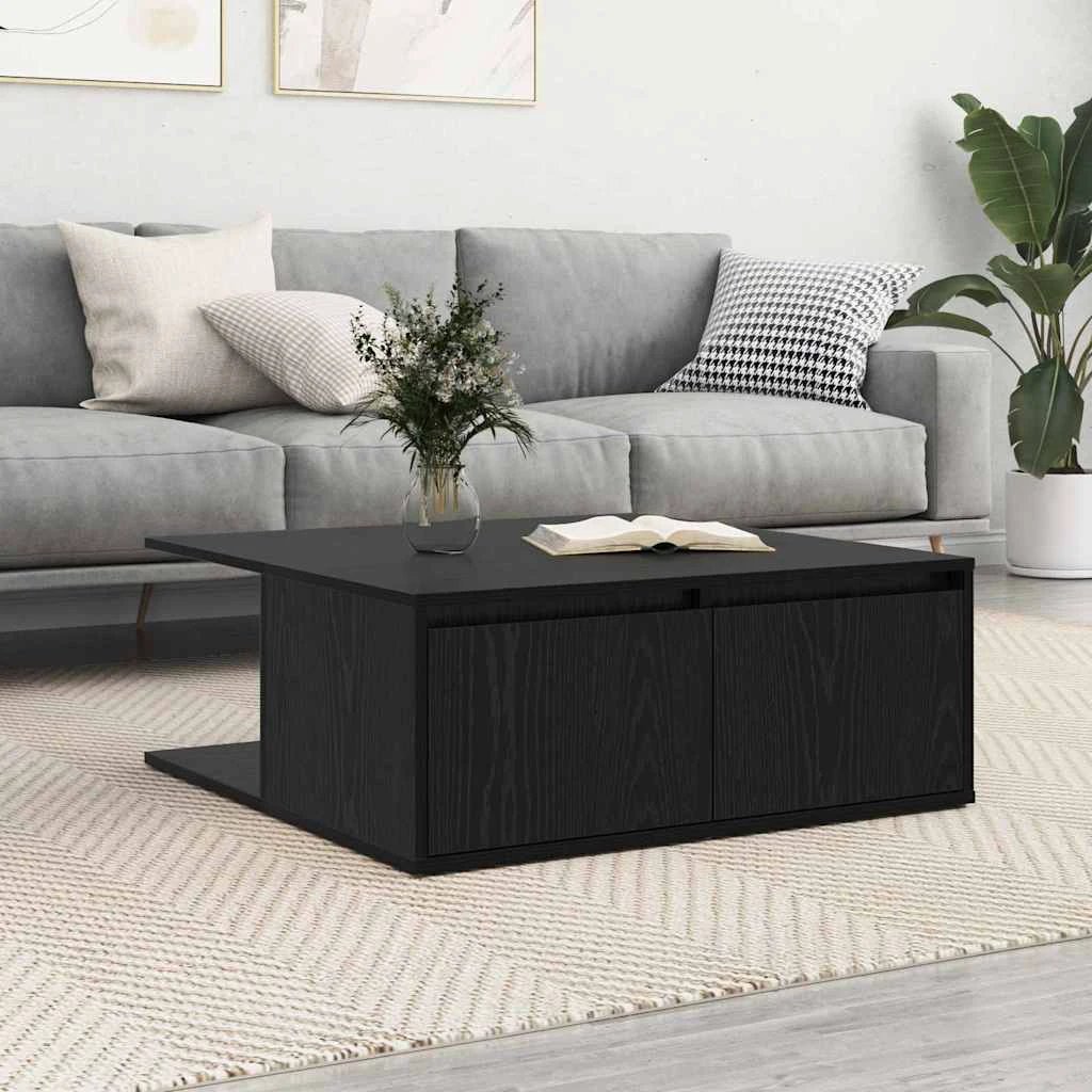 VidaXL Coffee Table 80x80x31 Cm Old Wood Finish Engineered Wood Living Room Centerpiece by vidaXL