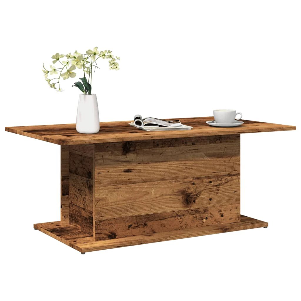 vidaXL vidaXL Coffee Table 102 x 55.5 x 40 cm Engineered Wood for Modern Living Rooms Decor - Coffee Table