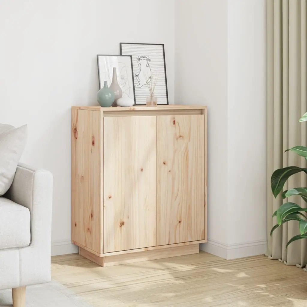 vidaXL vidaXL Sideboard 60x34x75 cm Solid Wood Pine - Sideboard