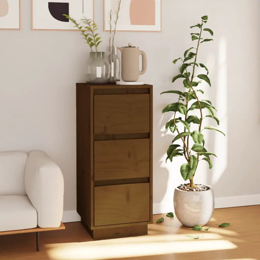 vidaXL vidaXL Sideboard 32x34x75 cm Solid Wood Pine - Sideboard