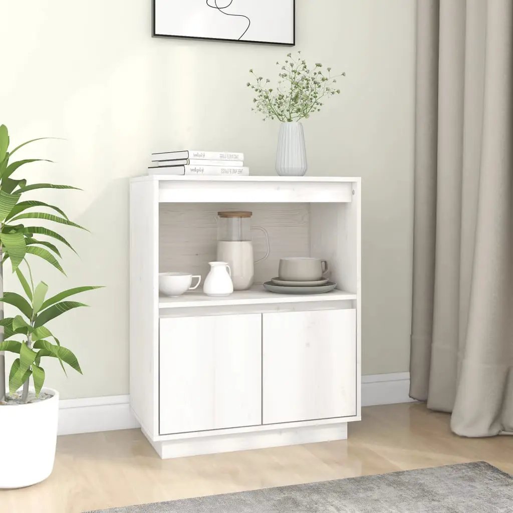 vidaXL vidaXL Sideboard 60x34x75 cm Solid Wood Pine - Sideboard