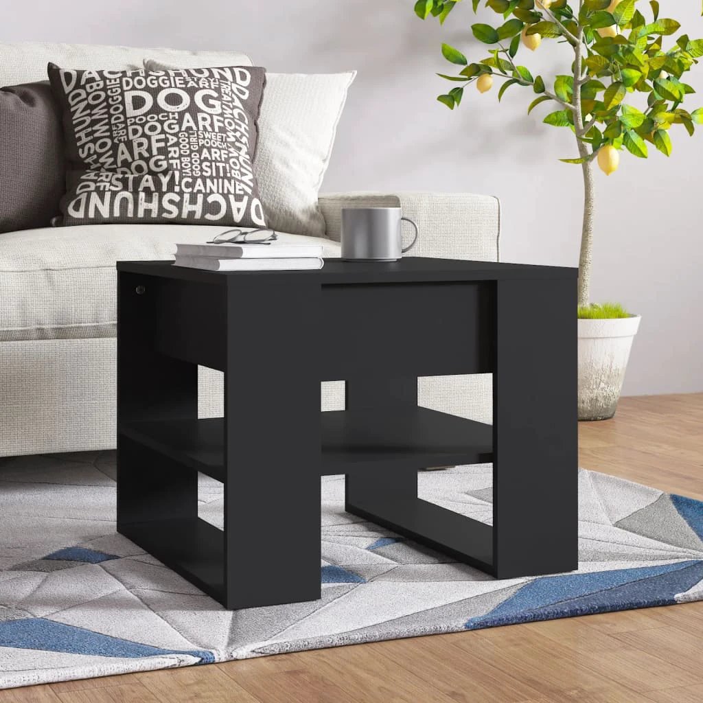 vidaXL Coffee Table 55.5x55x45 Engineered Wood by vidaXL