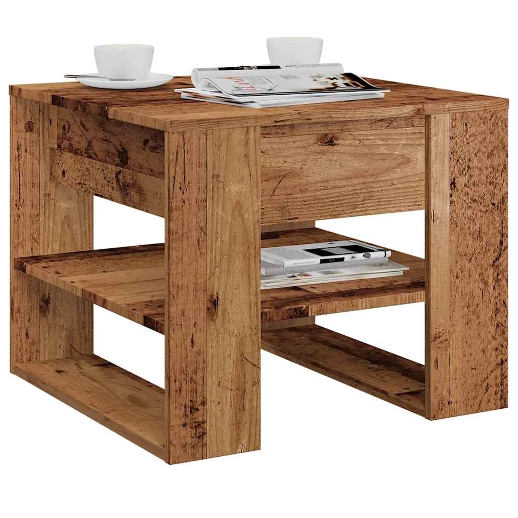 vidaXL Coffee Table 55.5x55x45 Engineered Wood by vidaXL