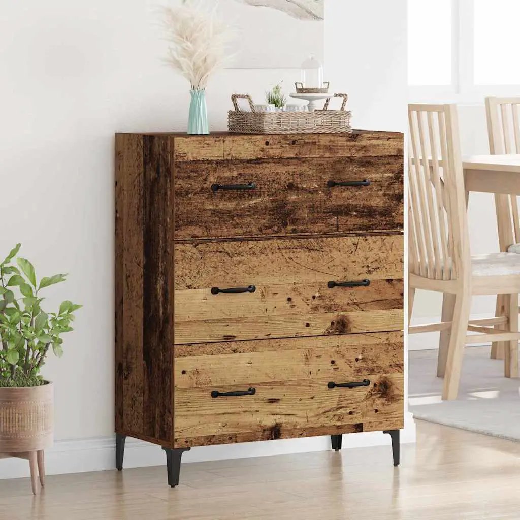 vidaXL vidaXL Sideboard Smoked Oak 69.5x34x90 cm Engineered Wood - Sideboard