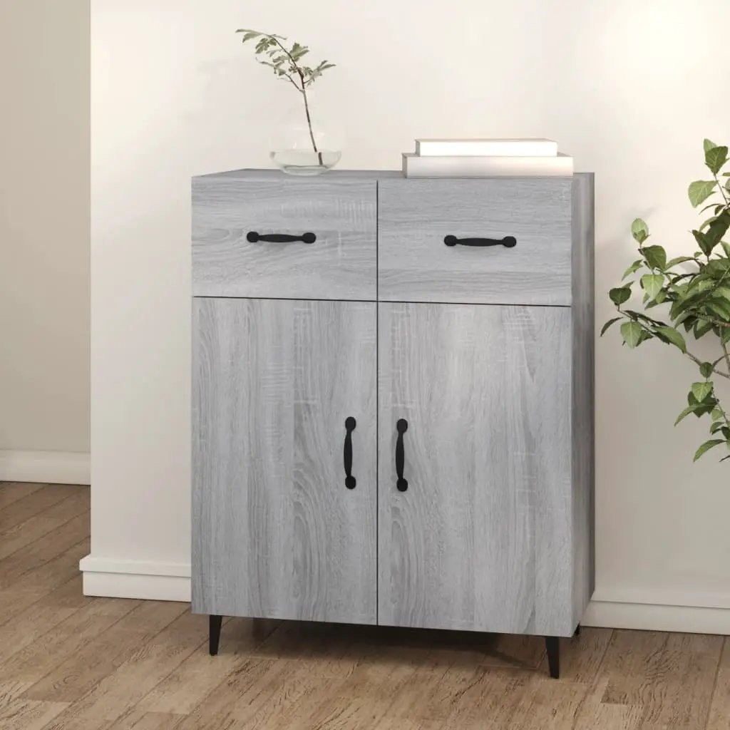 vidaXL vidaXL Sideboard Smoked Oak 69.5x34x90 cm Engineered Wood - Sideboard