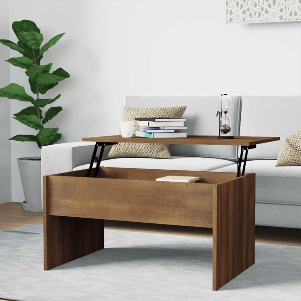 VidaXL Coffee Table 80x50.5x41.5cm EngineeredWood by vidaXL