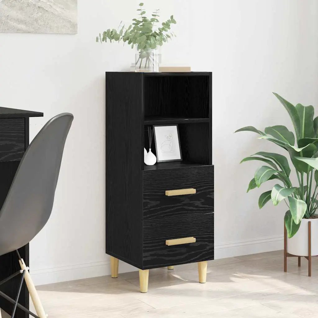 vidaXL vidaXL Sideboard Smoked Oak 34.5x34x90 cm Engineered Wood - Sideboard
