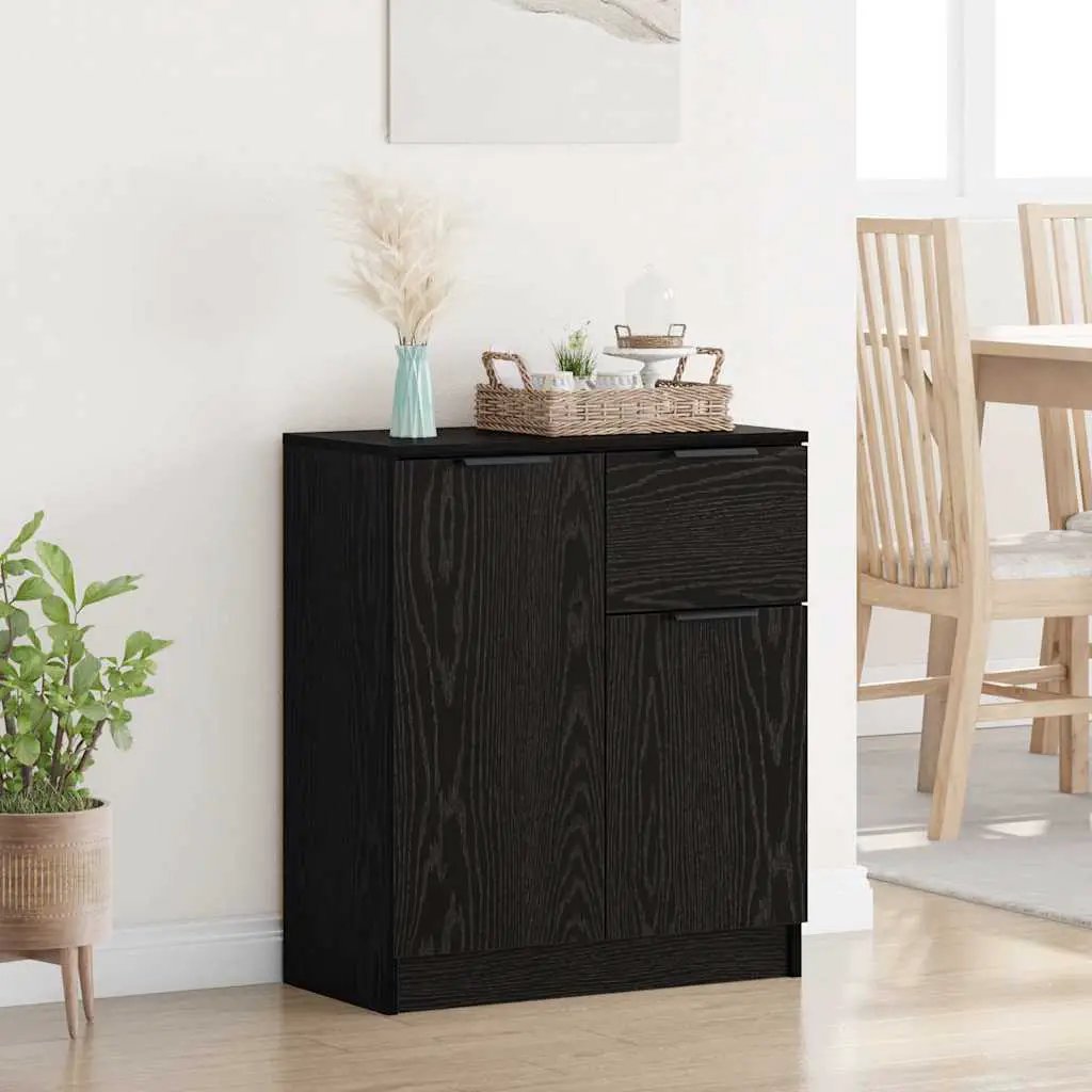 vidaXL vidaXL Sideboard Smoked Oak 60x30x70 cm Engineered Wood - Sideboard