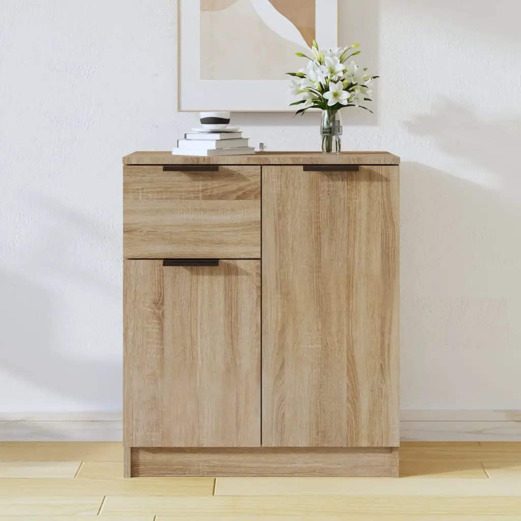 vidaXL vidaXL Sideboard Smoked Oak 60x30x70 cm Engineered Wood - Sideboard