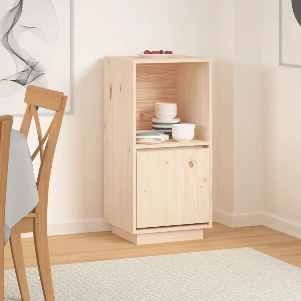 vidaXL vidaXL Sideboard 38x35x80 cm Solid Wood Pine - Sideboard