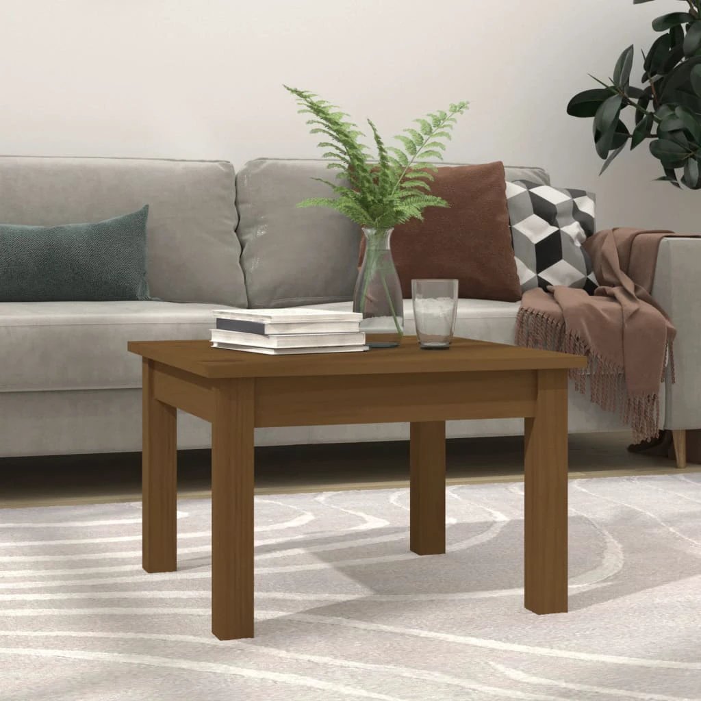 vidaXL VidaXL Coffee Table 110x50x30 Solid Pine Home - Coffee Table