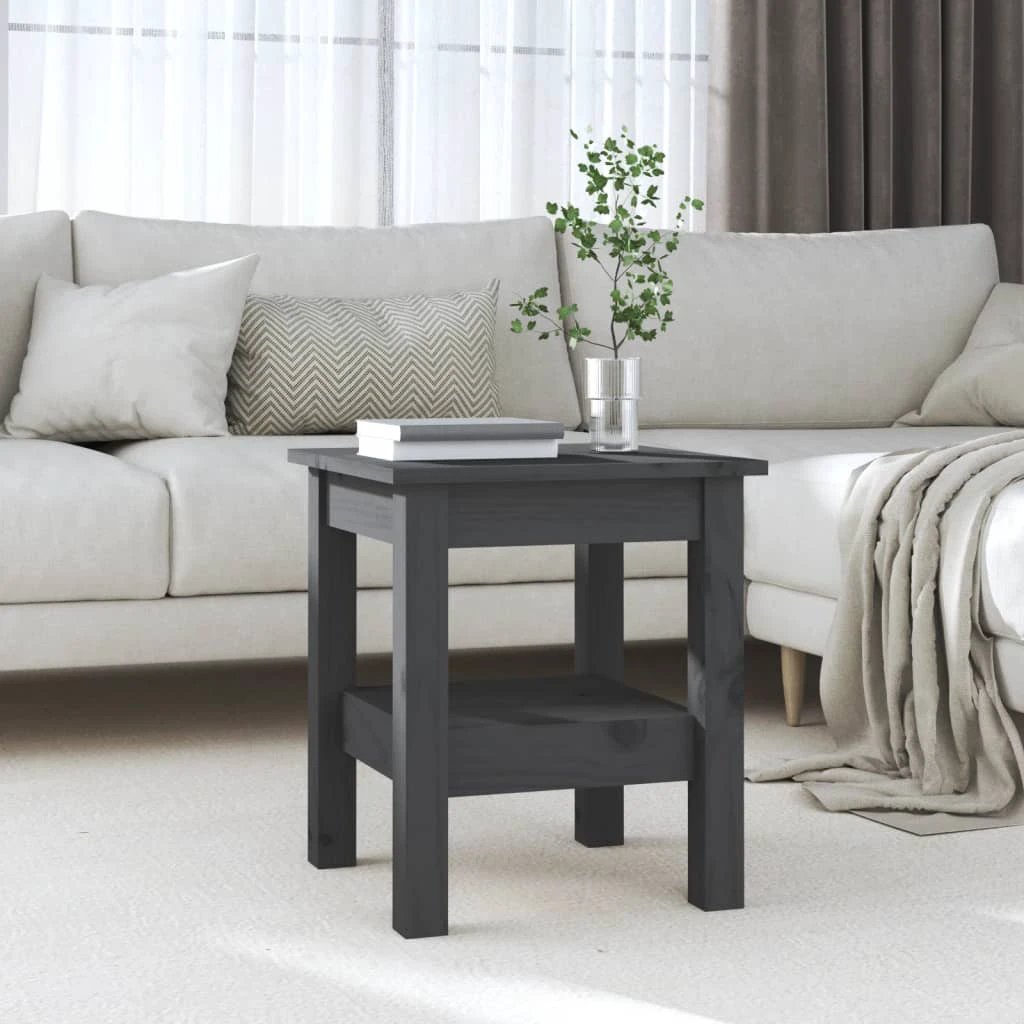 VidaXL Coffee Table 45x45x40 SolidPine Living by vidaXL