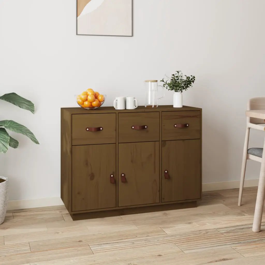 vidaXL vidaXL Sideboard 100x40x75 cm Solid Wood Pine - Sideboard