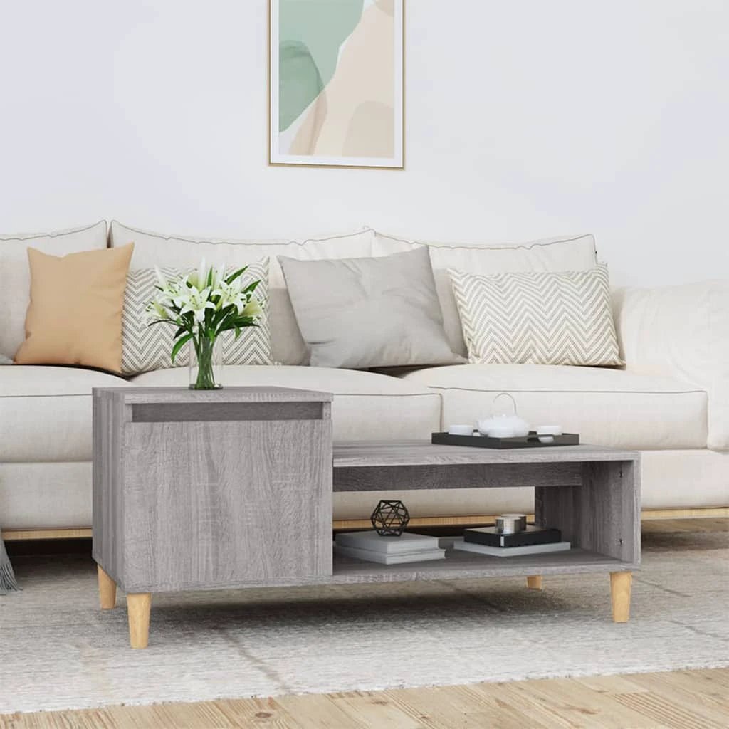 vidaXL VidaXL Coffee Table 100x50x45 Engineered Wood - Coffee Table