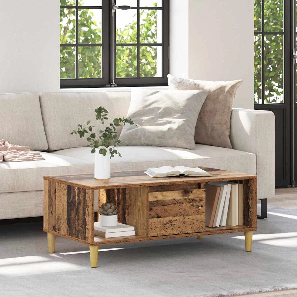 vidaXL Coffee Table 90x50x26.5cm For Living by vidaXL