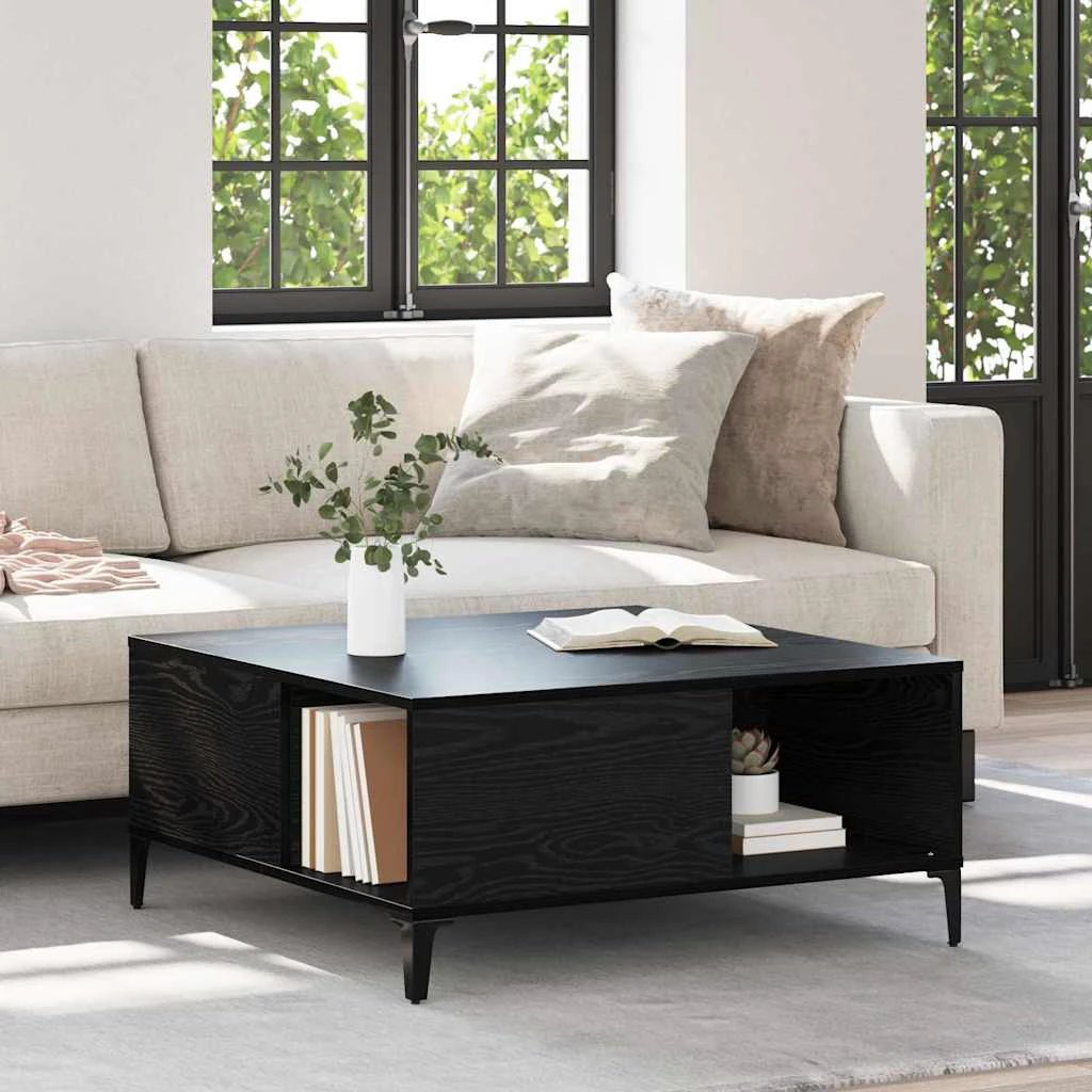 vidaXL VidaXL Coffee Table 80x80x36.5 cm Engineered Wood - Coffee Table