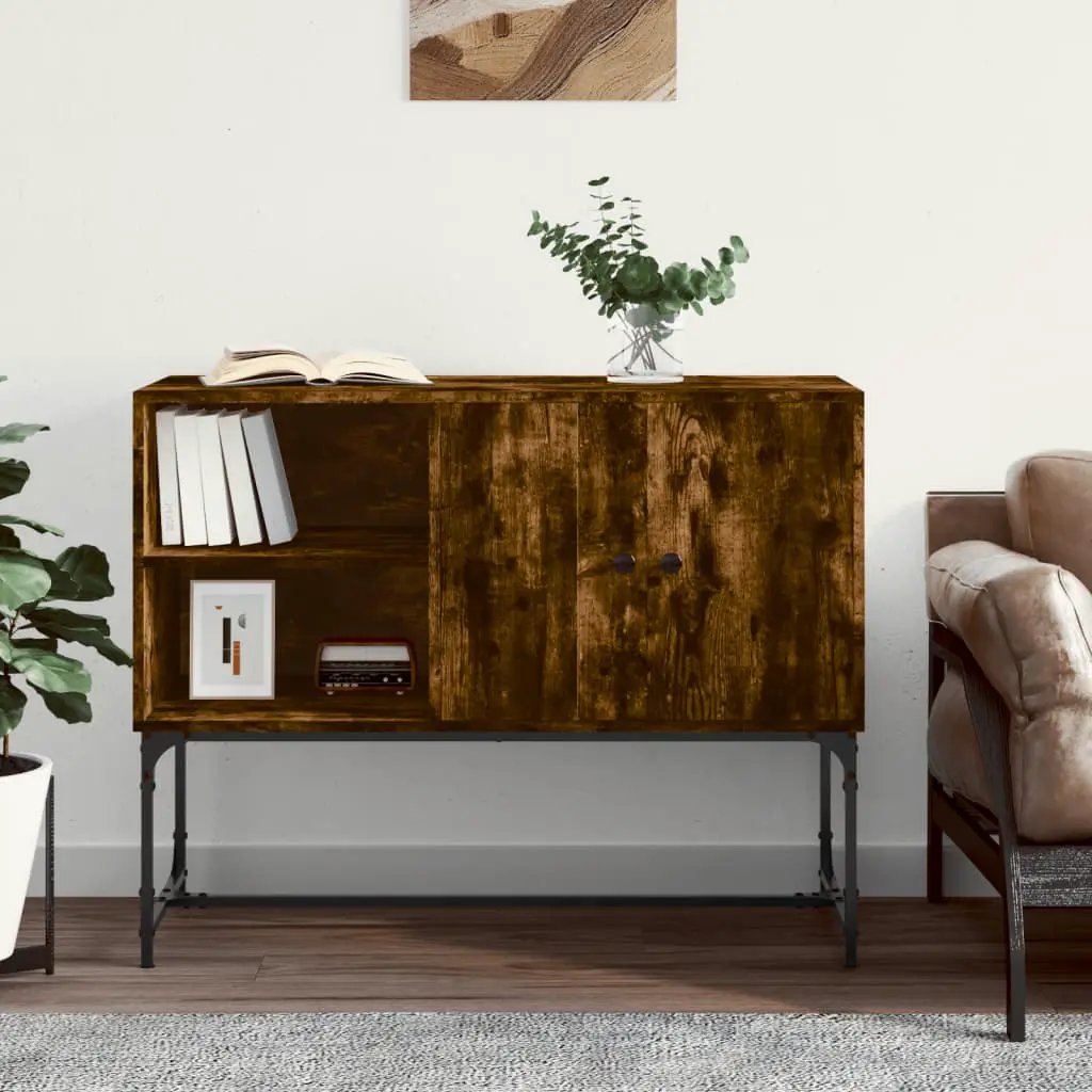 vidaXL vidaXL Sideboard Smoked Oak 100x40x79.5 cm Engineered Wood - Sideboard