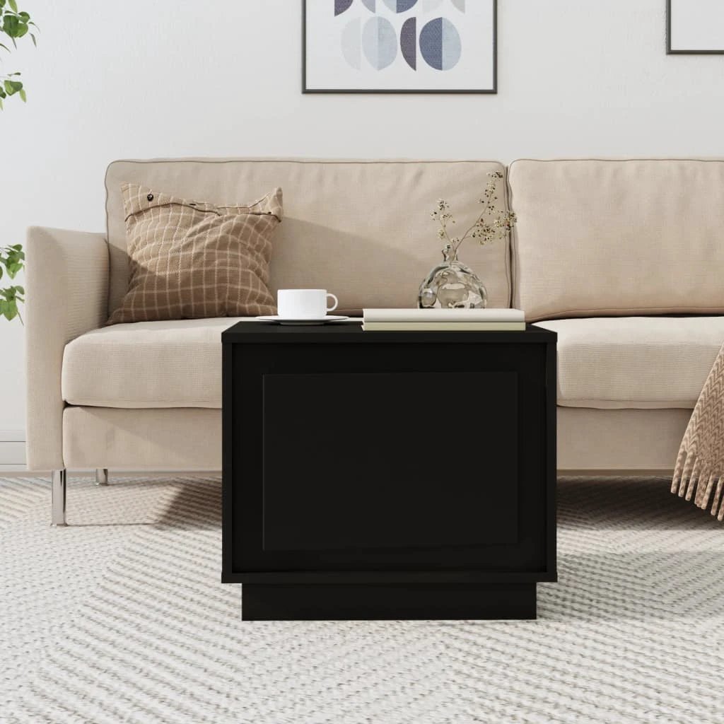 VidaXL Coffee Table 51x50x44 cm Moisture Resistant Engineered Wood Living Room Decor by vidaXL