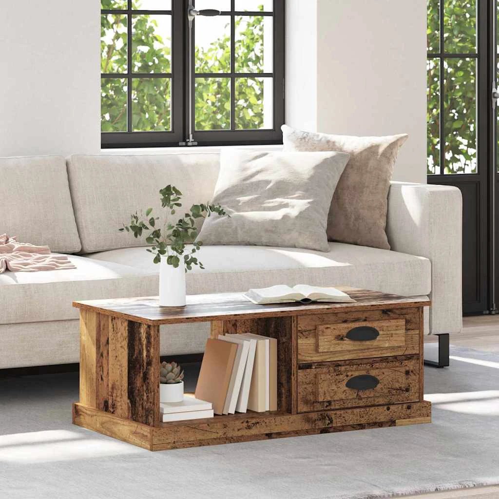 VidaXL Coffee Table 90x50x35 Engineered Wood by vidaXL