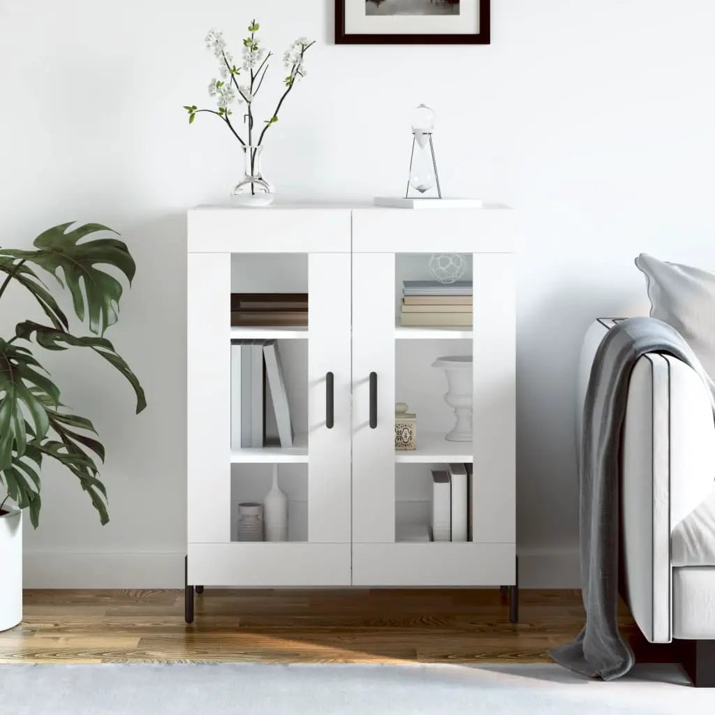 vidaXL vidaXL Sideboard White 69.5x34x90 cm Engineered Wood - Sideboard