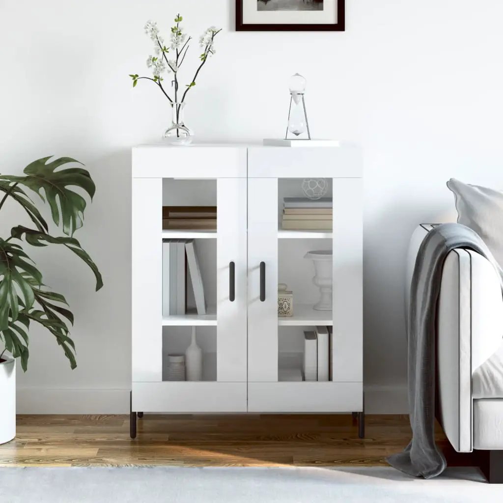 vidaXL vidaXL Sideboard White 69.5x34x90 cm Engineered Wood - Sideboard